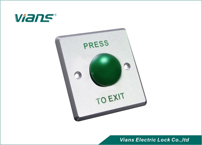 Πράσινη ώθηση ανοξείδωτου να βγααλθεί η απελευθέρωση πορτών κουμπιών στεγανή
