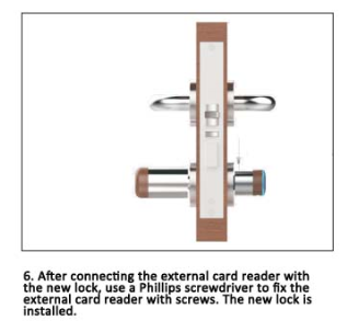 AES Έξυπνη κλειδαριά κυλίνδρου Super Lock για οικιακή πόρτα ξενοδοχείου