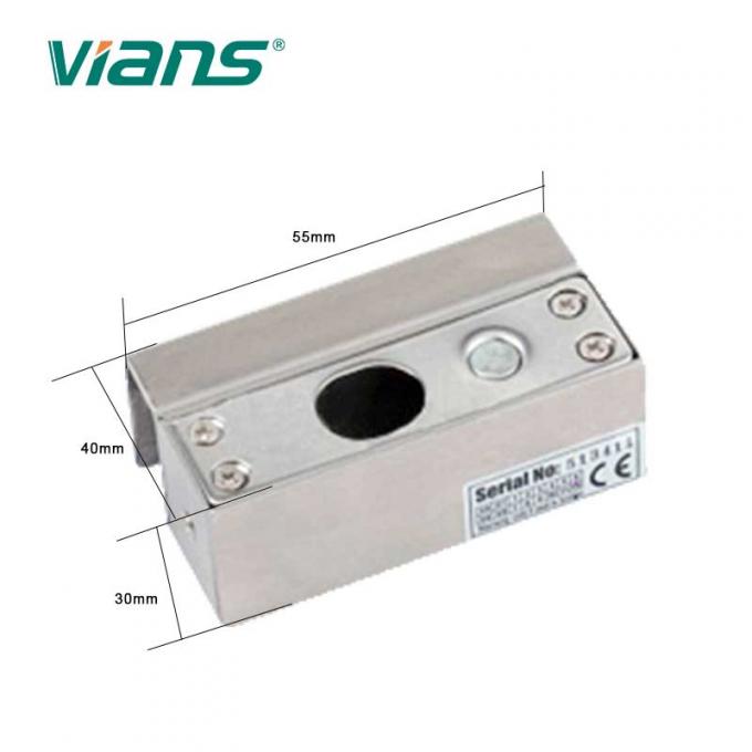 Μικρό γυαλί Frameless αργιλίου υποστηριγμάτων κλειδαριών μπουλονιών τύπων Λ 1